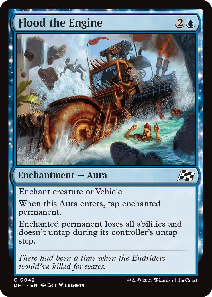 Image for Flood the Engine (42) [Aetherdrift] - Magic: The Gathering