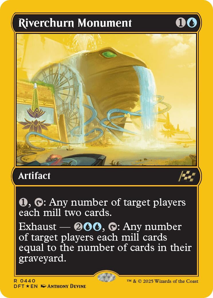 Image for Riverchurn Monument (First-Place Foil) (440) [Aetherdrift] - Magic: The Gathering