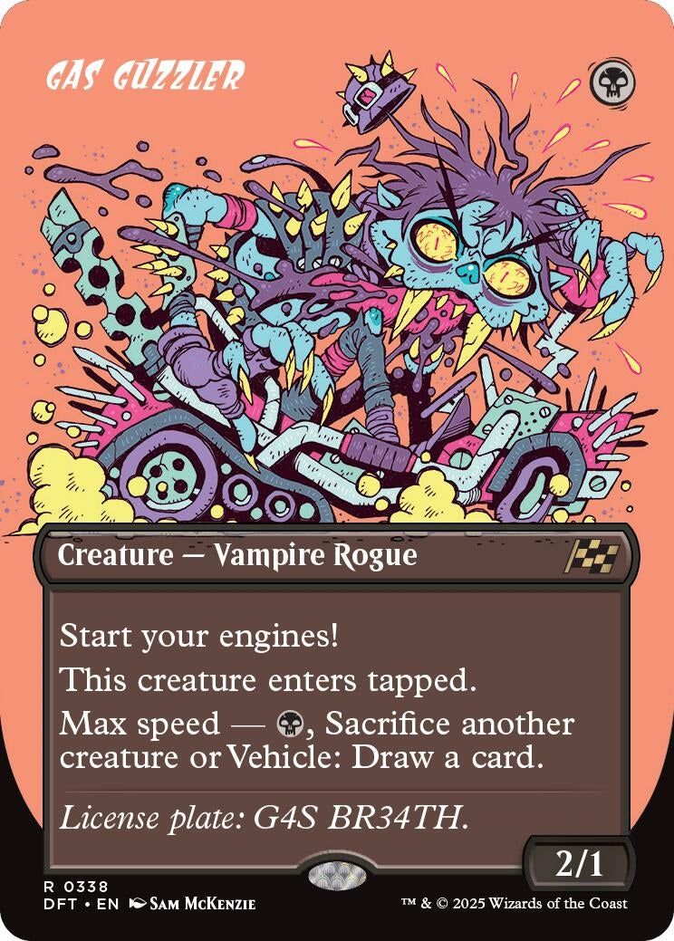 Image for Gas Guzzler (Borderless) (338) [Aetherdrift] - Magic: The Gathering