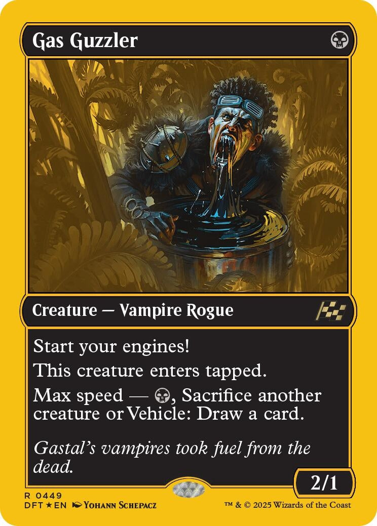 Image for Gas Guzzler (First-Place Foil) (449) [Aetherdrift] - Magic: The Gathering