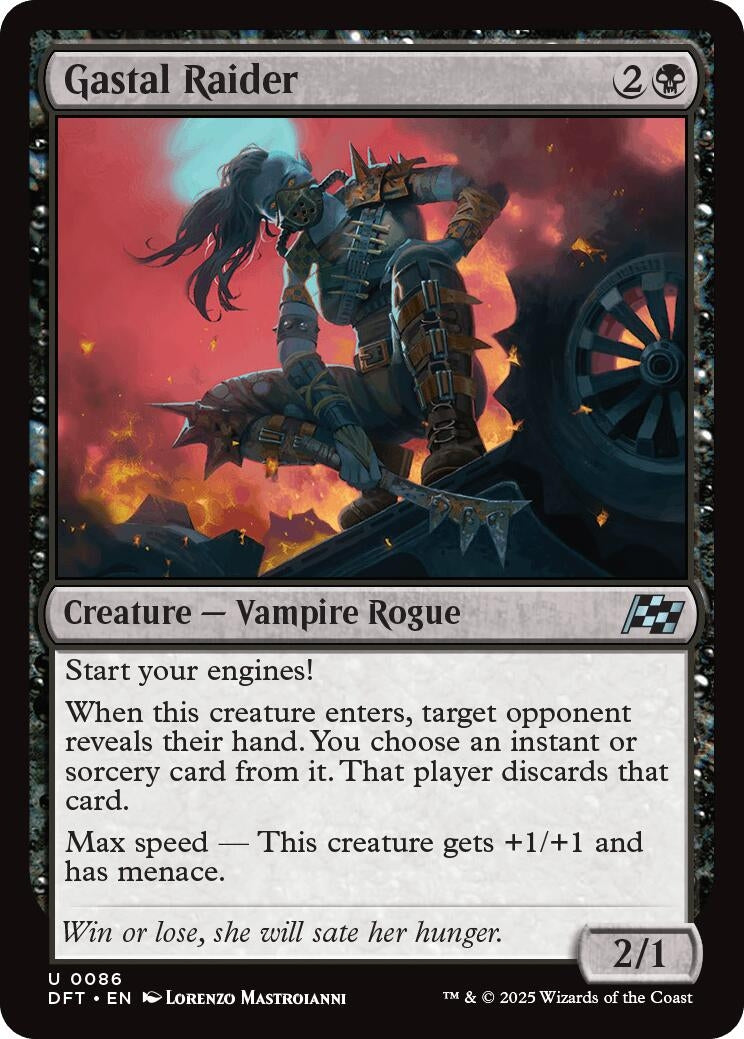 Image for Gastal Raider (86) [Aetherdrift] - Magic: The Gathering