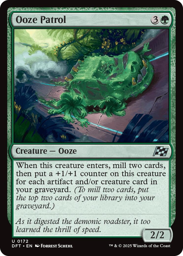 Image for Ooze Patrol (172) [Aetherdrift] - Magic: The Gathering