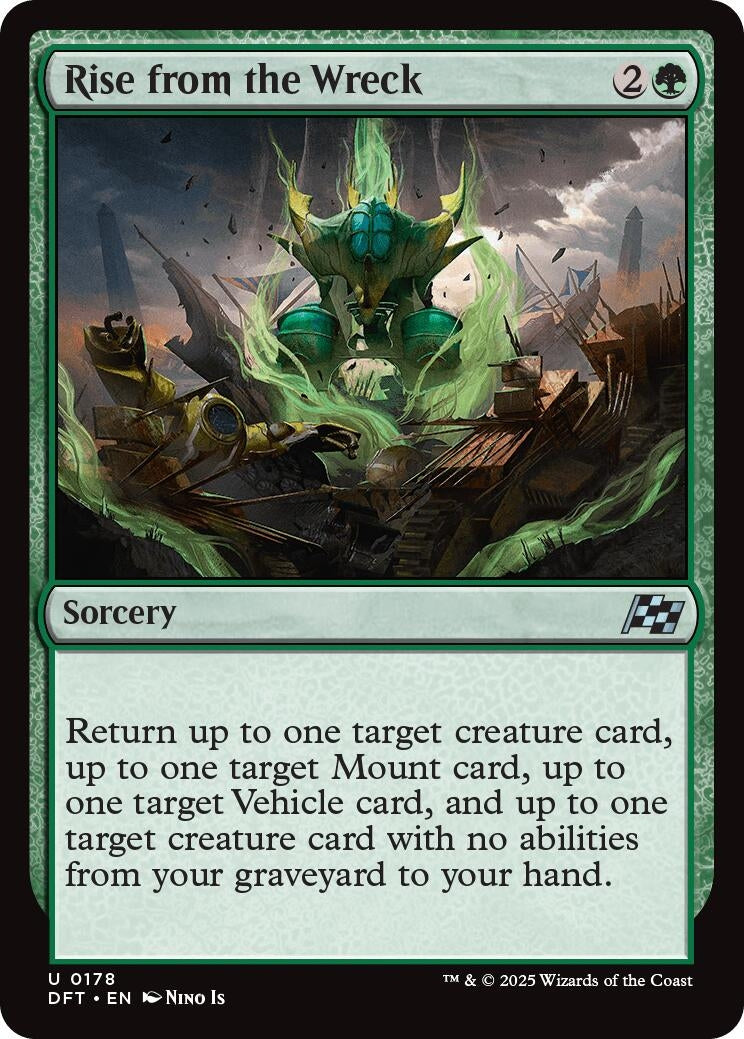 Image for Rise from the Wreck (178) [Aetherdrift] - Magic: The Gathering