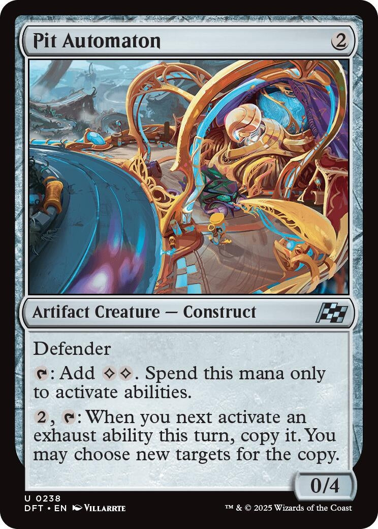 Image for Pit Automaton (238) [Aetherdrift] - Magic: The Gathering