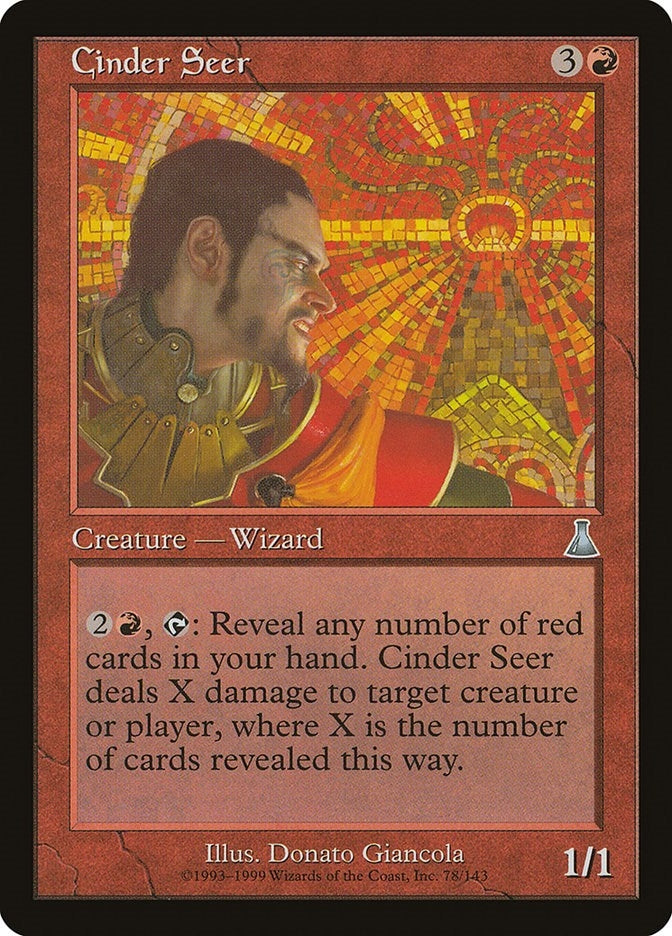 Image for Cinder Seer (78) [Urza's Destiny] - Magic: The Gathering