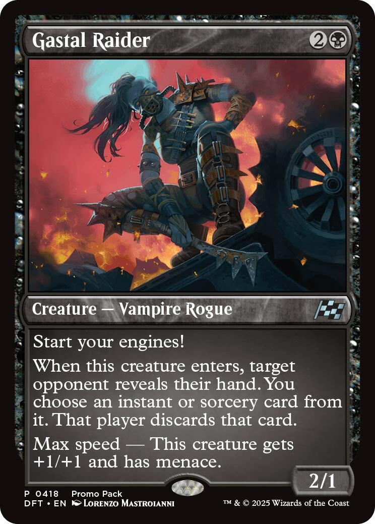Image for Gastal Raider (418) [Aetherdrift] - Magic: The Gathering