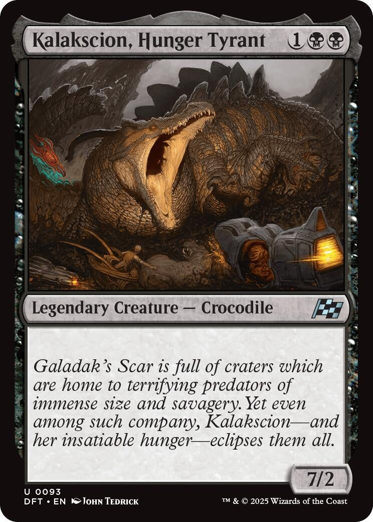 Image for Kalakscion, Hunger Tyrant (93) [Aetherdrift] - Magic: The Gathering