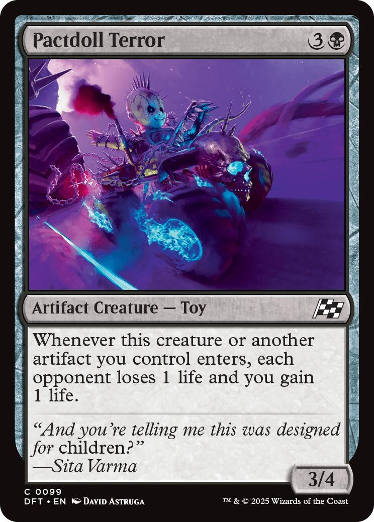 Image for Pactdoll Terror (99) [Aetherdrift] - Magic: The Gathering