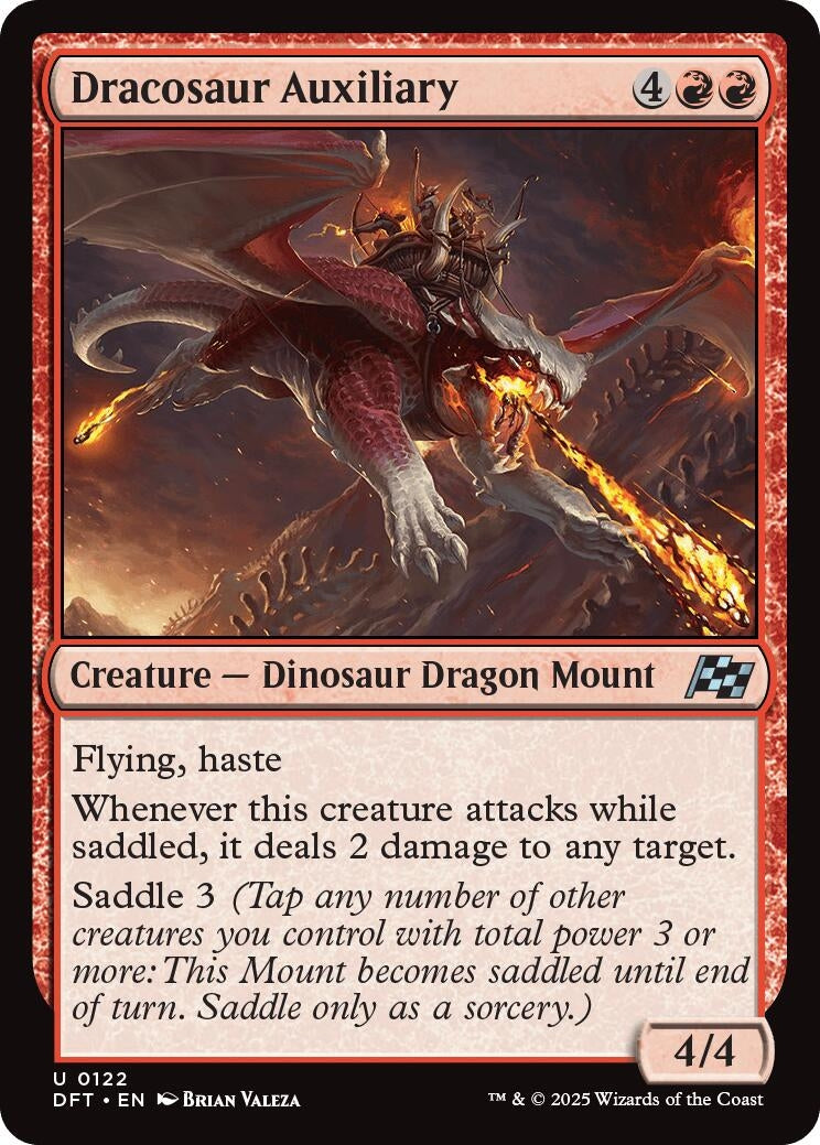 Image for Dracosaur Auxiliary (122) [Aetherdrift] - Magic: The Gathering