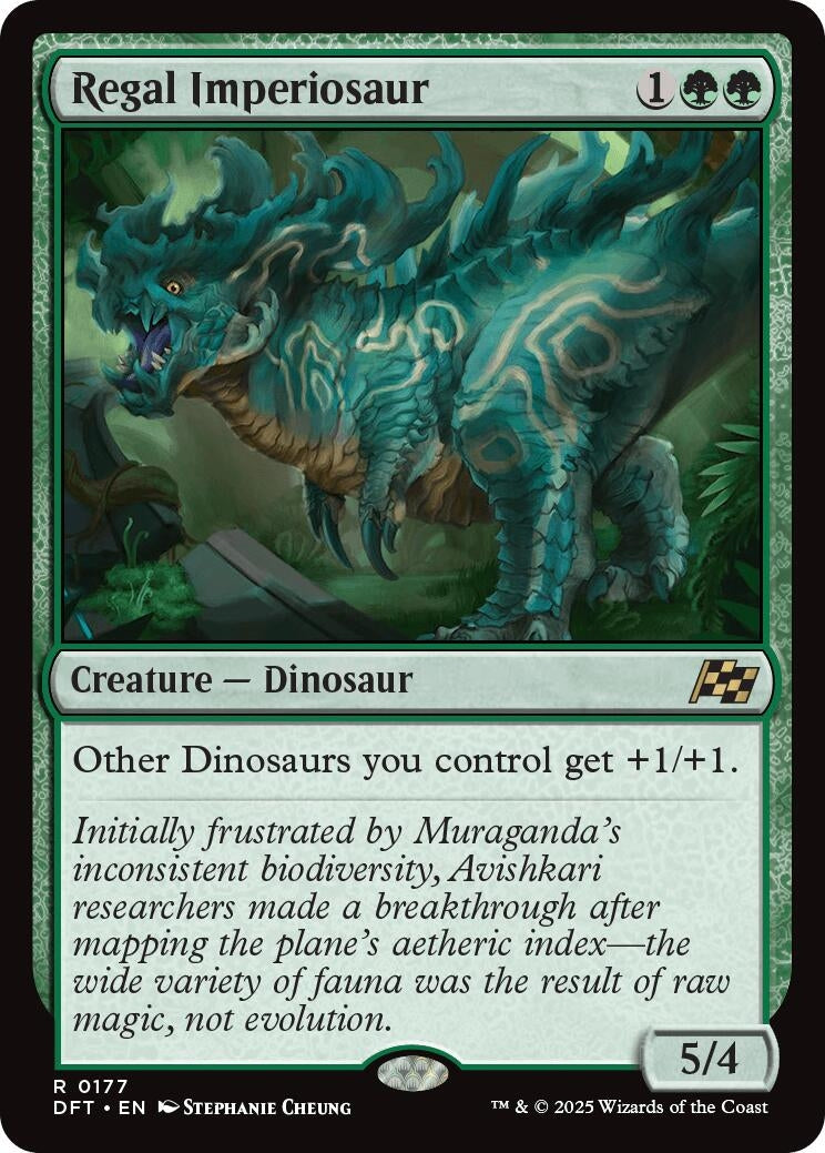Image for Regal Imperiosaur (177) [Aetherdrift] - Magic: The Gathering