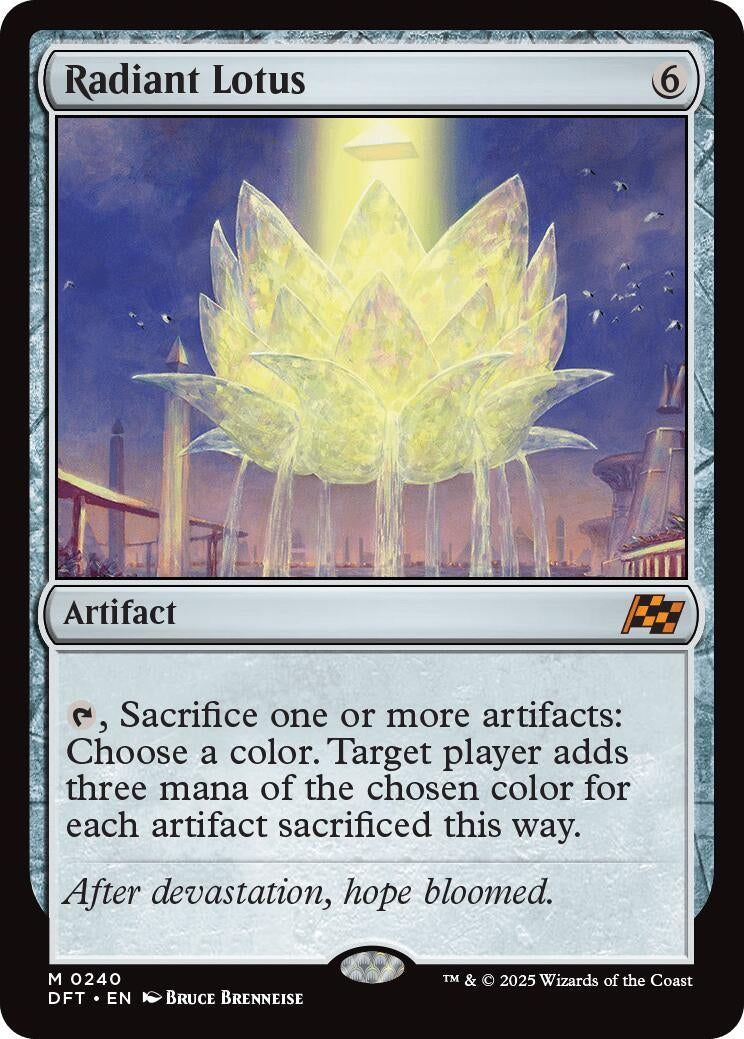 Image for Radiant Lotus (240) [Aetherdrift] - Magic: The Gathering