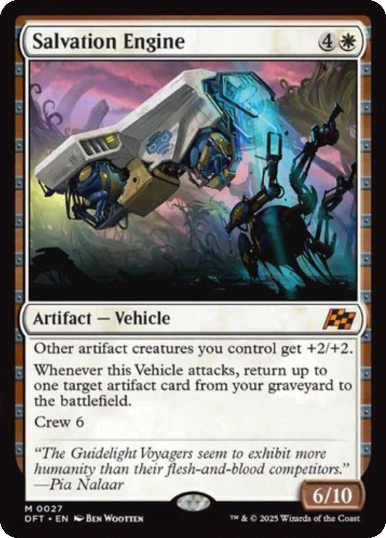 Image for Salvation Engine (27) [Aetherdrift] - Magic: The Gathering