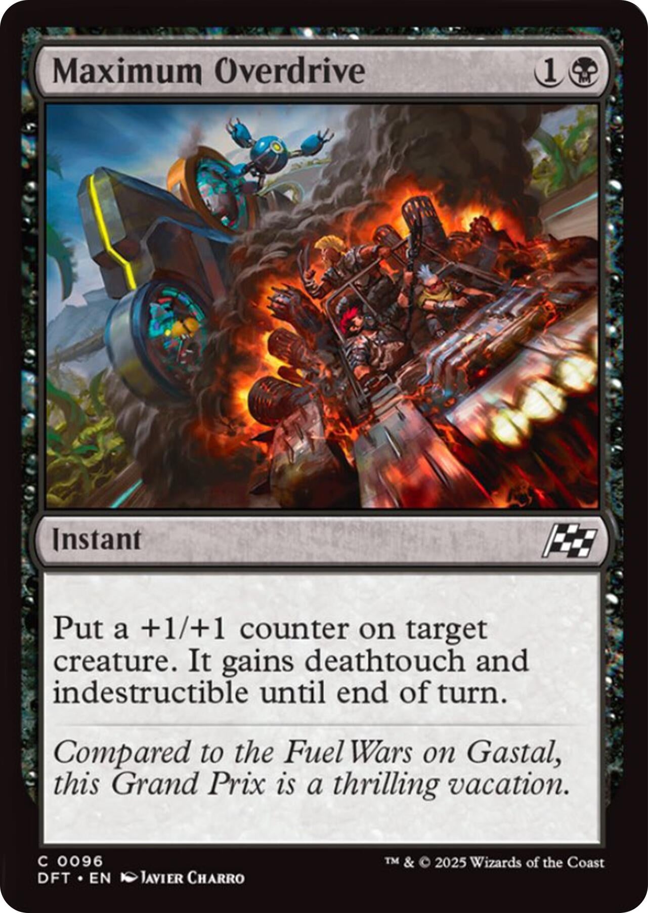 Image for Maximum Overdrive (96) [Aetherdrift] - Magic: The Gathering