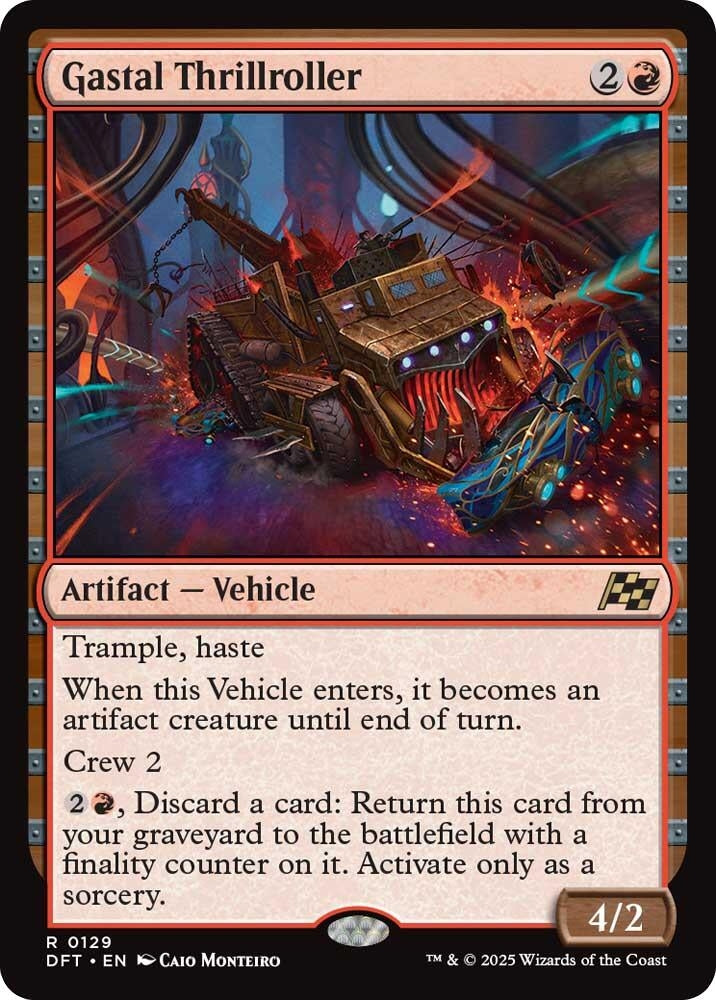 Image for Gastal Thrillroller (129) [Aetherdrift] - Magic: The Gathering