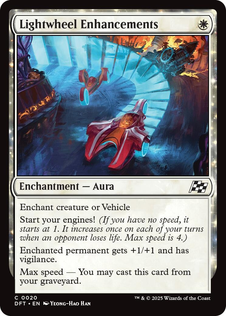 Image for Lightwheel Enhancements (20) [Aetherdrift] - Magic: The Gathering