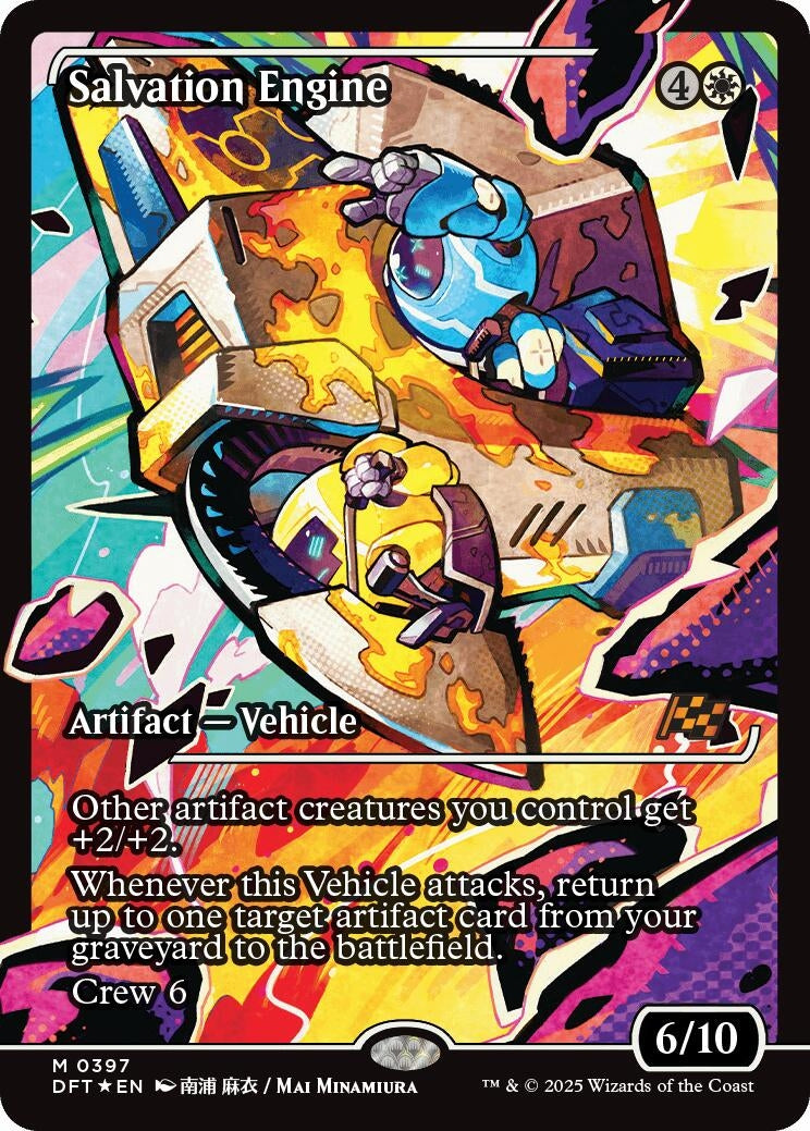 Image for Salvation Engine (Showcase) (397) [Aetherdrift] - Magic: The Gathering