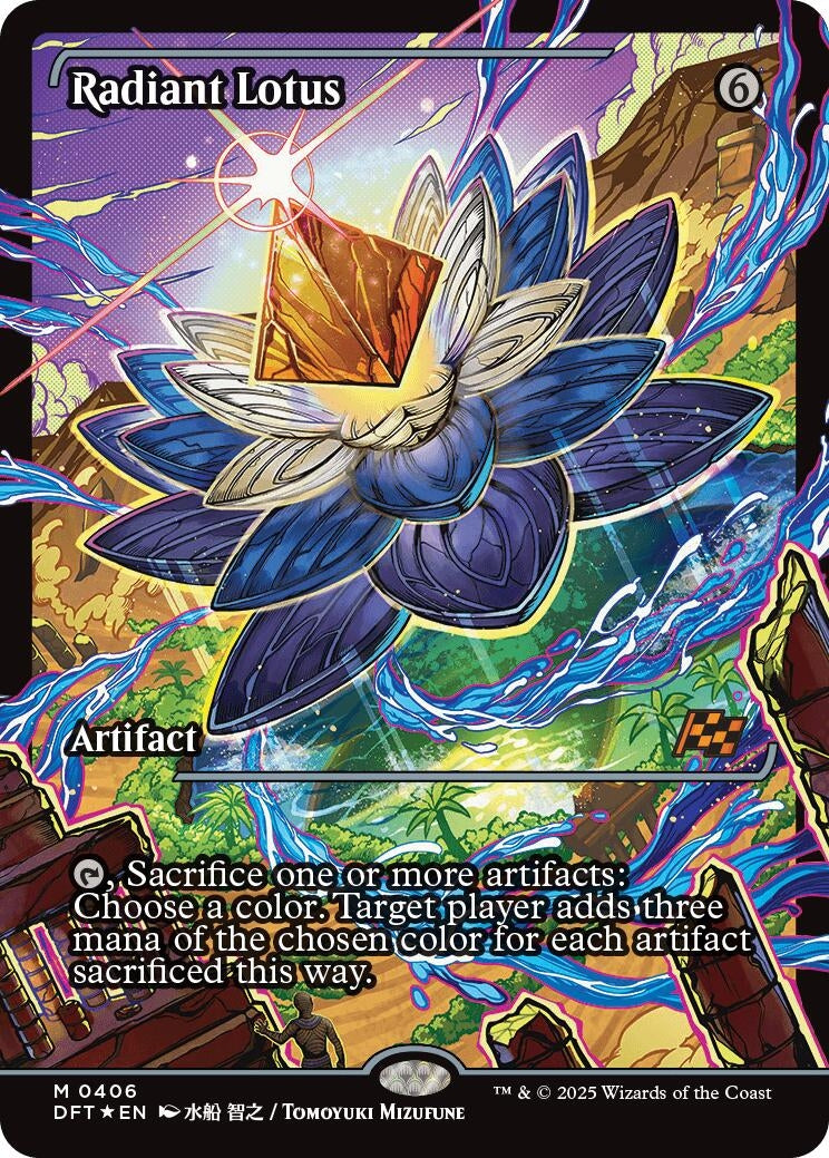 Image for Radiant Lotus (Showcase) (406) [Aetherdrift] - Magic: The Gathering