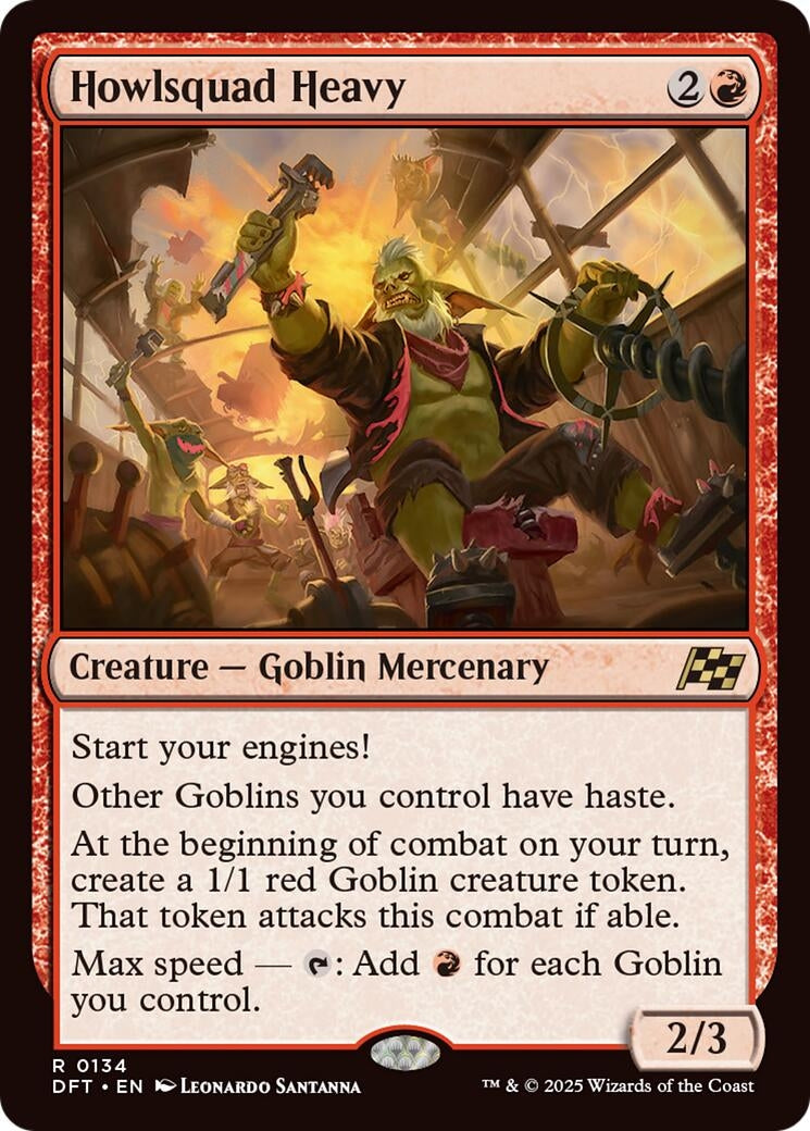 Image for Howlsquad Heavy (134) [Aetherdrift] - Magic: The Gathering