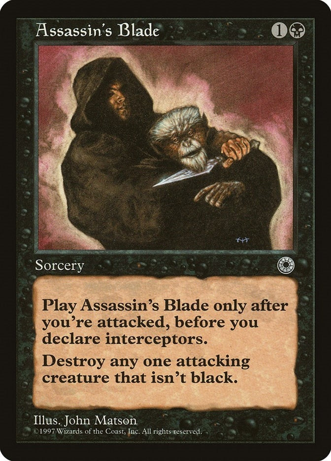 Image for Assassin's Blade [Portal] - Magic: The Gathering