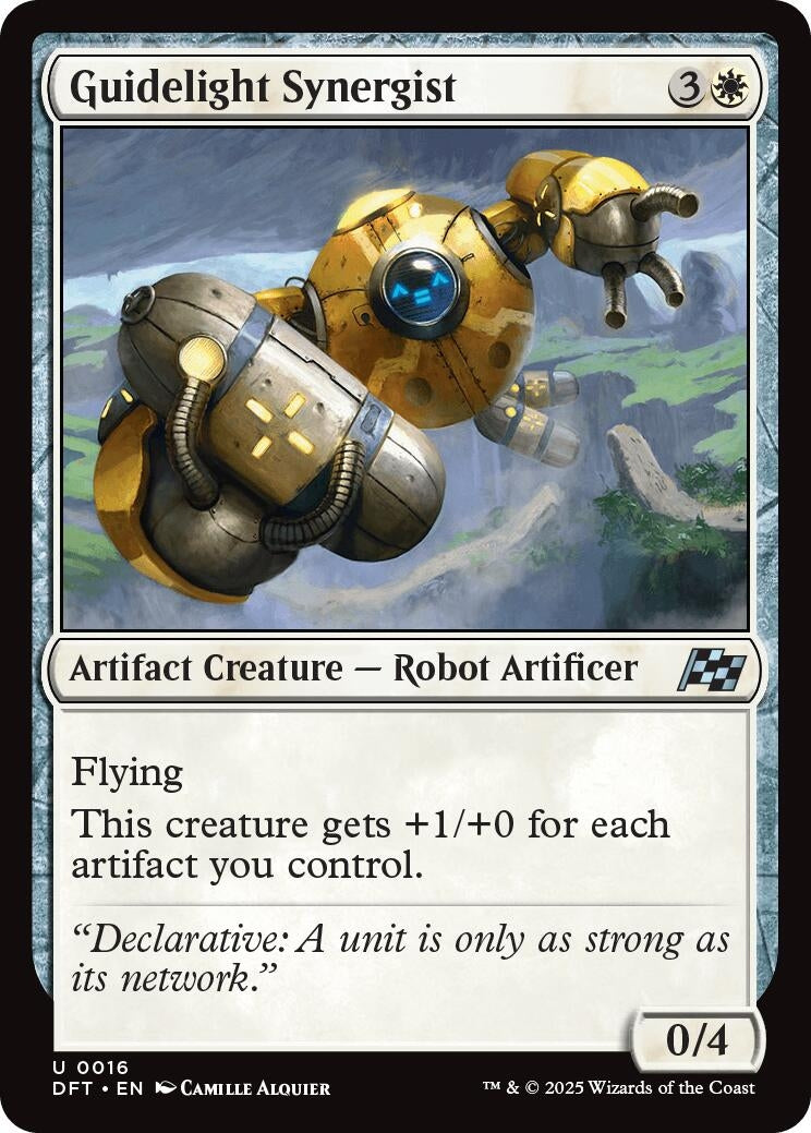 Image for Guidelight Synergist (16) [Aetherdrift] - Magic: The Gathering