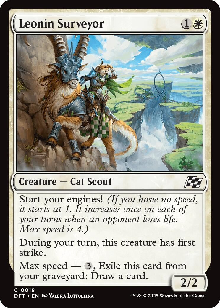 Image for Leonin Surveyor (18) [Aetherdrift] - Magic: The Gathering