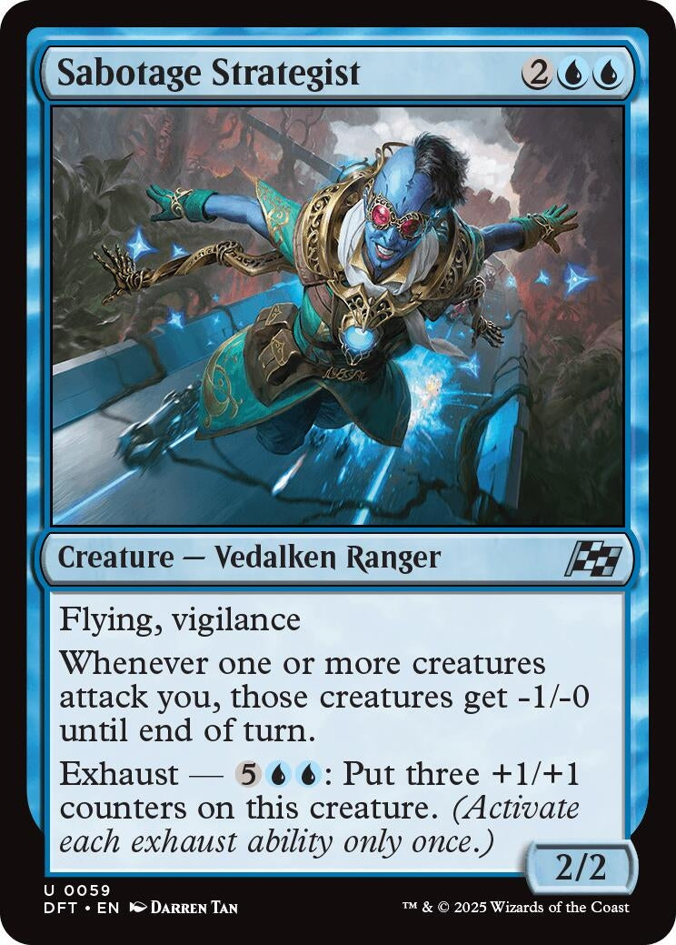 Image for Sabotage Strategist (59) [Aetherdrift] - Magic: The Gathering