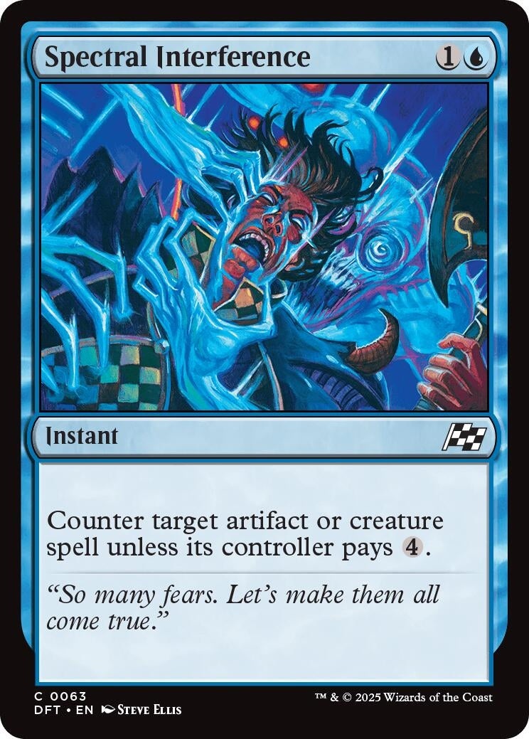 Image for Spectral Interference (63) [Aetherdrift] - Magic: The Gathering