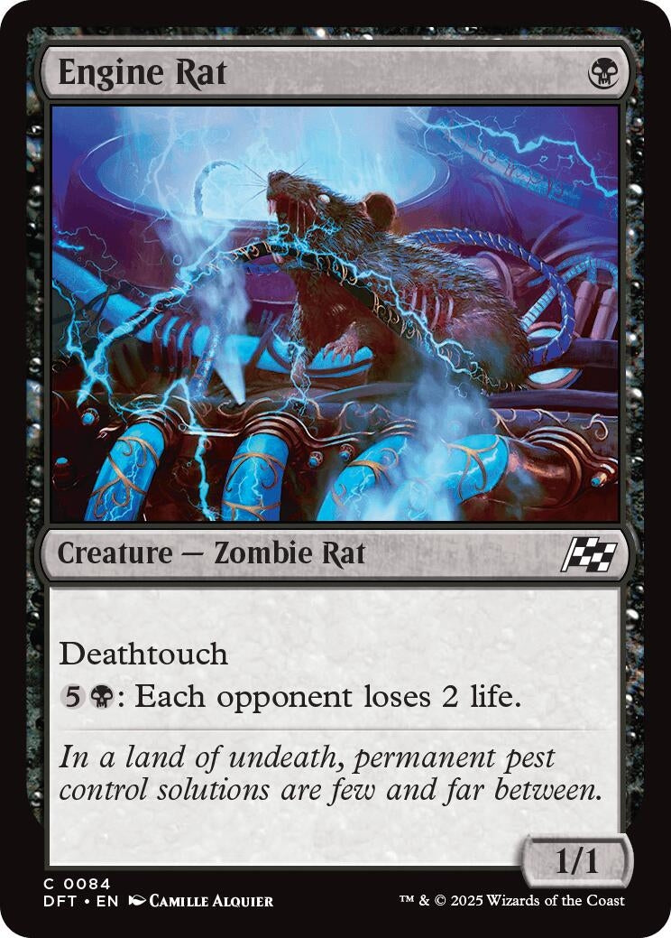 Image for Engine Rat (84) [Aetherdrift] - Magic: The Gathering