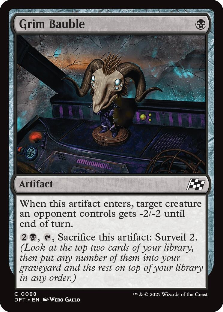 Image for Grim Bauble (88) [Aetherdrift] - Magic: The Gathering