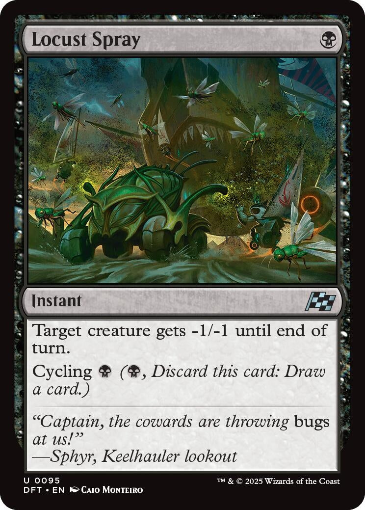 Image for Locust Spray (95) [Aetherdrift] - Magic: The Gathering