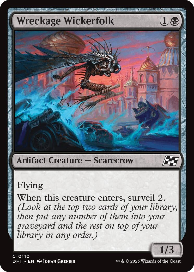 Image for Wreckage Wickerfolk (110) [Aetherdrift] - Magic: The Gathering