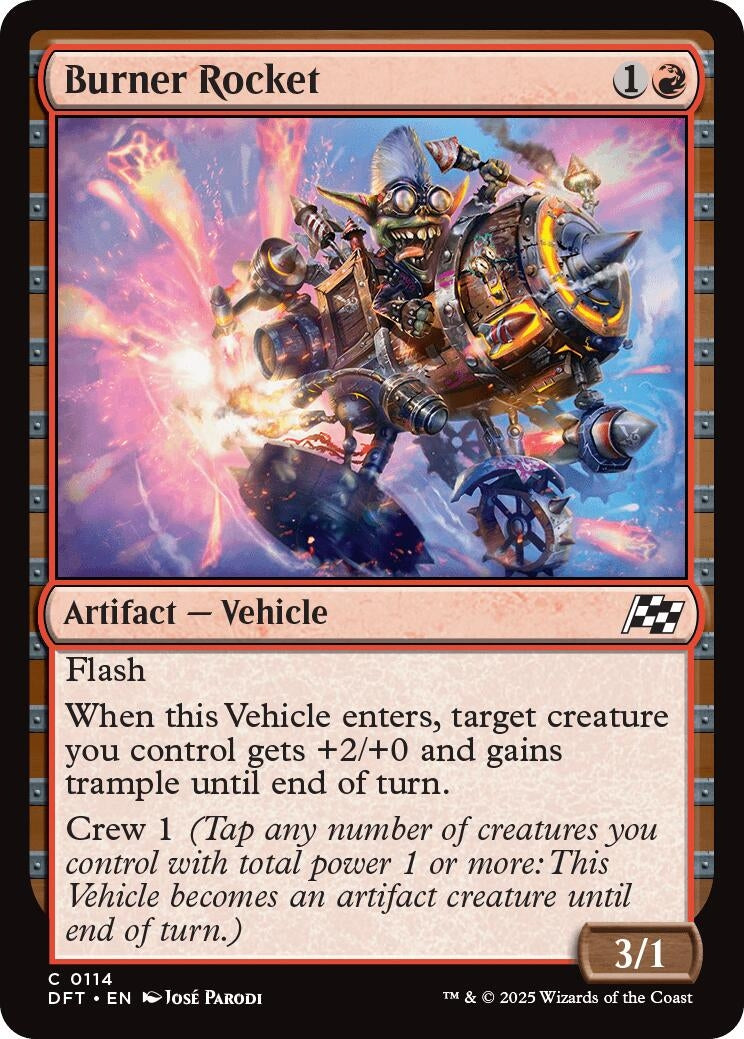 Image for Burner Rocket (114) [Aetherdrift] - Magic: The Gathering