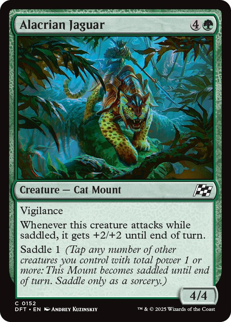 Image for Alacrian Jaguar (152) [Aetherdrift] - Magic: The Gathering