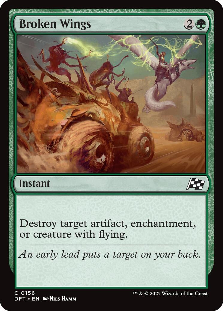 Image for Broken Wings (156) [Aetherdrift] - Magic: The Gathering