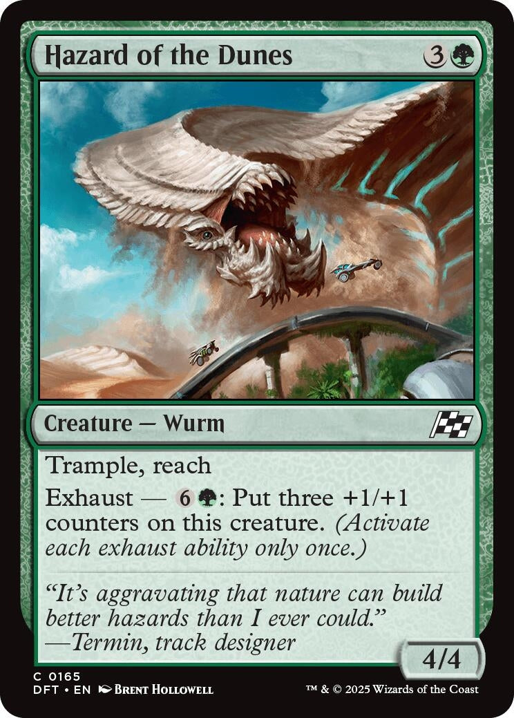 Image for Hazard of the Dunes (165) [Aetherdrift] - Magic: The Gathering