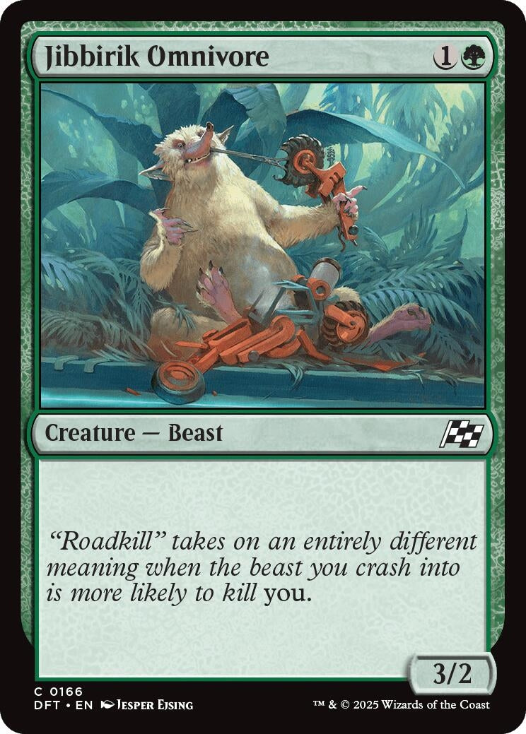 Image for Jibbirik Omnivore (166) [Aetherdrift] - Magic: The Gathering