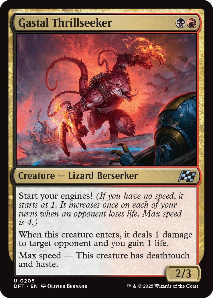 Image for Gastal Thrillseeker (205) [Aetherdrift] - Magic: The Gathering