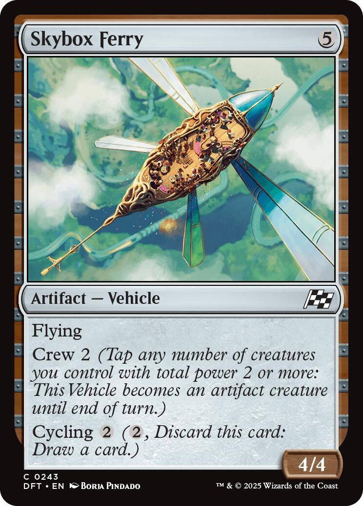Image for Skybox Ferry (243) [Aetherdrift] - Magic: The Gathering
