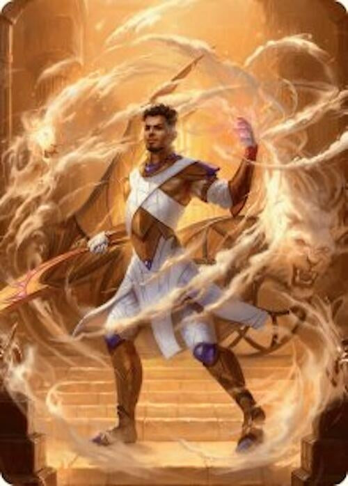 Image for Basri, Tomorrow's Champion Art Card (9) [Aetherdrift] - Magic: The Gathering