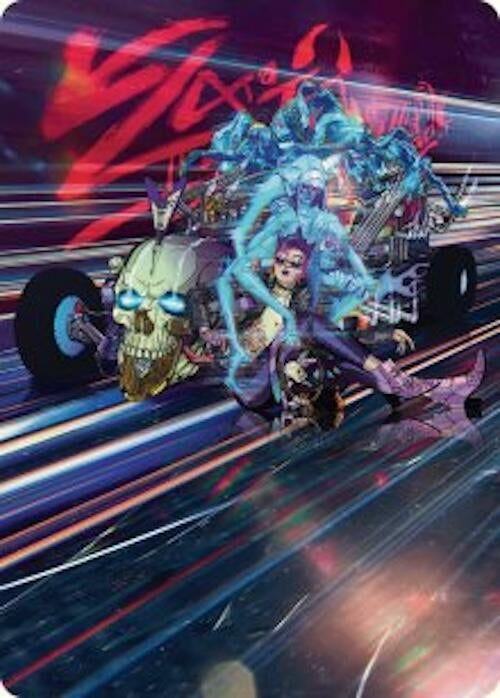 Image for Midnight Mangler Art Card (38) [Aetherdrift] - Magic: The Gathering