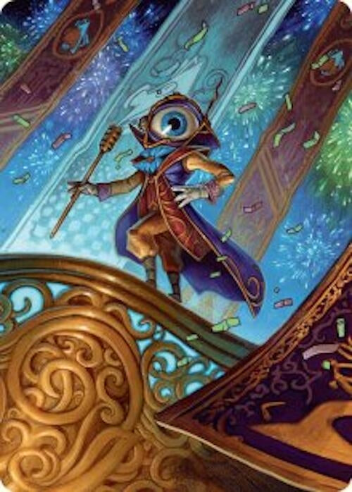 Image for Vnwxt, Verbose Host Art Card (8) [Aetherdrift] - Magic: The Gathering