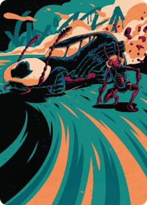 Image for Carrion Cruiser Art Card (39) [Aetherdrift] - Magic: The Gathering