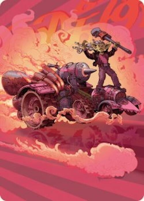 Image for Burner Rocket Art Card (41) [Aetherdrift] - Magic: The Gathering