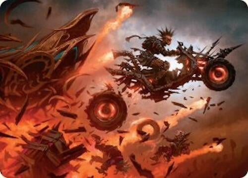 Image for Gastal Blockbuster Art Card (19) [Aetherdrift] - Magic: The Gathering