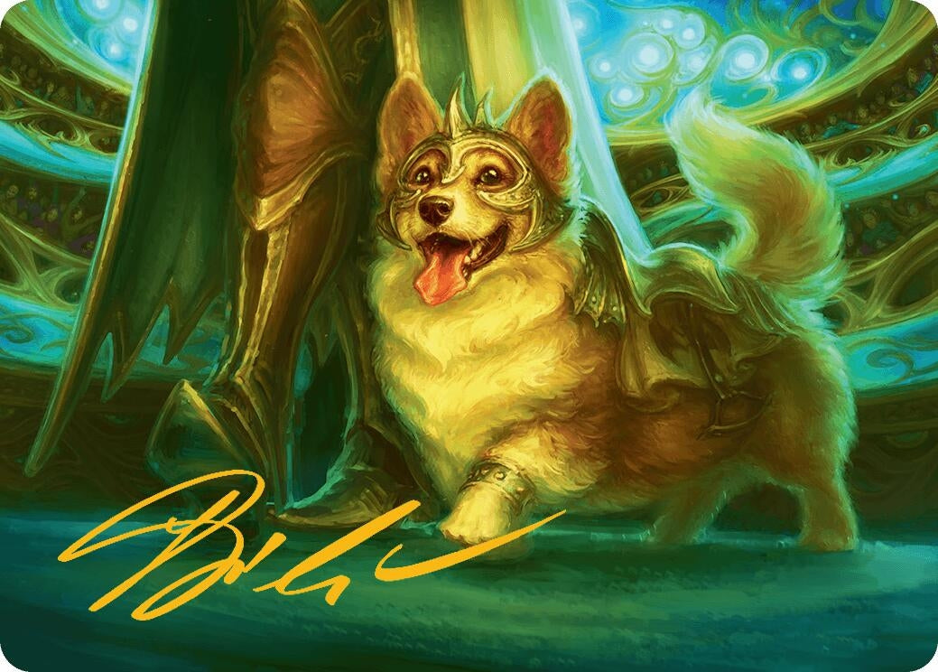 Image for District Mascot Art Card (30/54) (Gold-Stamped Signature) (30) [Aetherdrift] - Magic: The Gathering