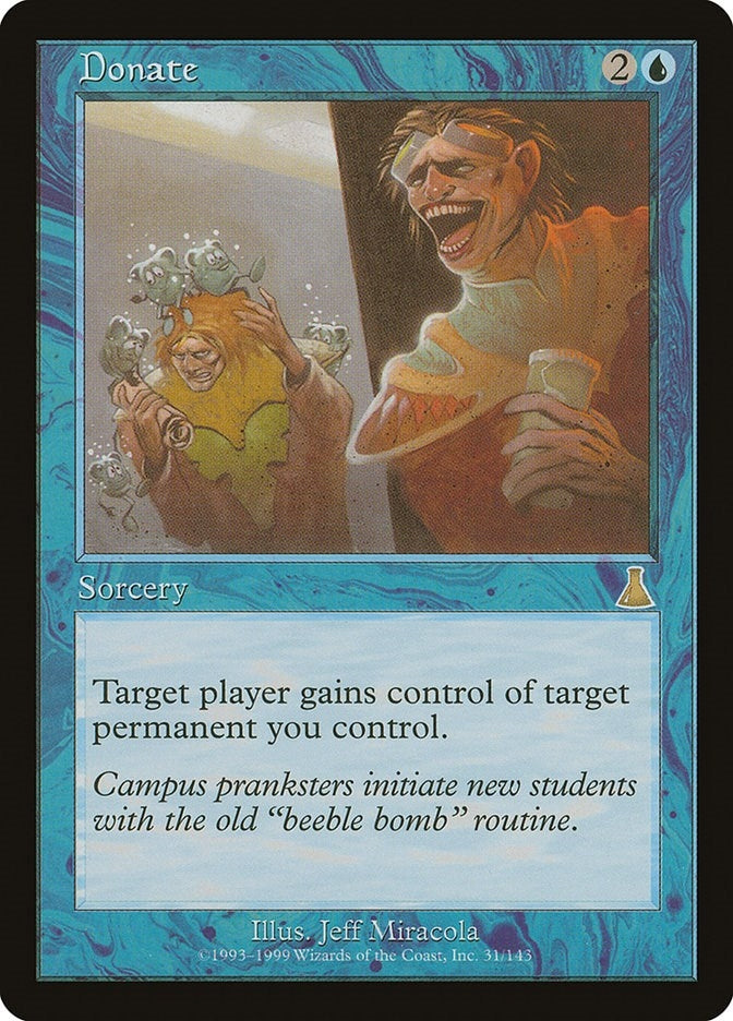 Image for Donate (31) [Urza's Destiny] - Magic: The Gathering