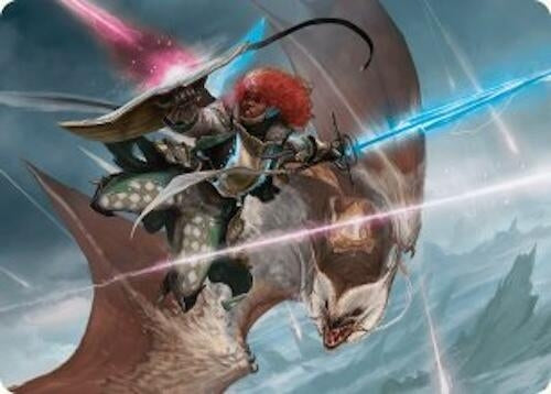 Image for Caradora, Heart of Alacria Art Card (14/54) (14) [Aetherdrift] - Magic: The Gathering