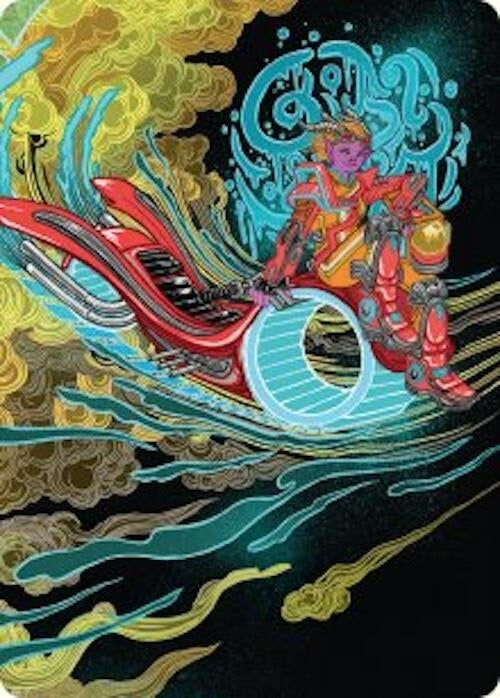 Image for Cloudspire Skycycle Art Card (44) [Aetherdrift] - Magic: The Gathering