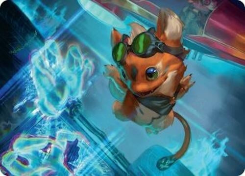 Image for Loot, the Pathfinder Art Card (22) [Aetherdrift] - Magic: The Gathering