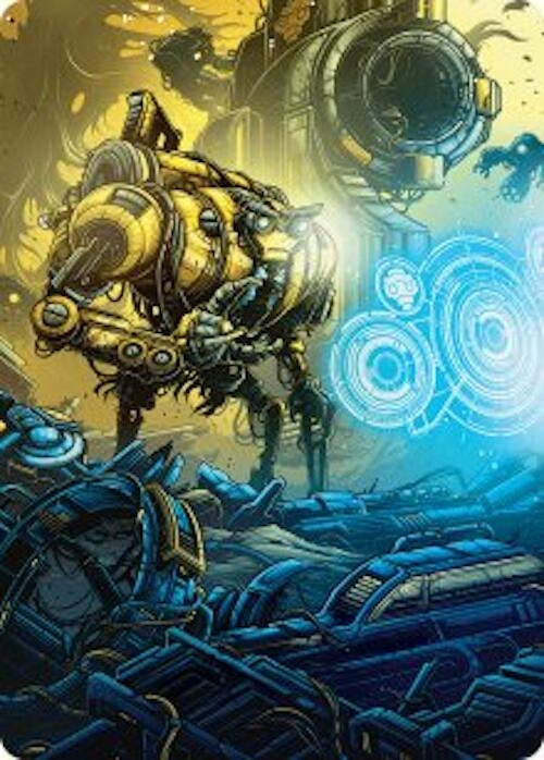 Image for Mendicant Core, Guidelight Art Card (1/54) (1) [Aetherdrift] - Magic: The Gathering